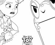 Coloriage Jessie et Lilypad dans le nouveau film de Disney
