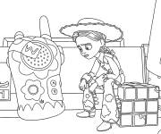 Coloriage et dessins gratuit Jessie et Walkie-Talkie à imprimer