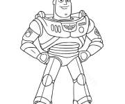 Coloriage L'astronaute Buzz Lightyear de Toiy Story 5