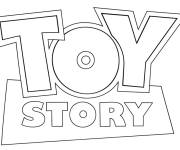 Coloriage et dessins gratuit Logo de Toy Story 5 petite section à imprimer