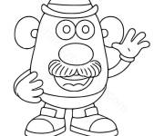 Coloriage Monsieur Patate de Toy Story 5