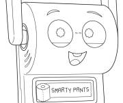 Coloriage Mr. Smarty Pants dr&ocirc;le