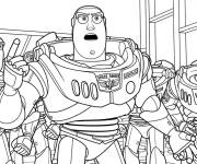 Coloriage Multi Buzz dans Toy Story 5