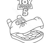 Coloriage Pr&eacute;sentation simple de Atlas dans Toy Story 5
