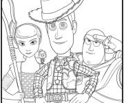 Coloriage Sc&egrave;ne du film Toy Story 5