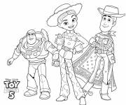 Coloriage Toy Story 5 de Disney Pixar