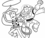 Coloriage Toy Story 5 en vecteur