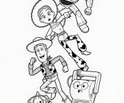 Coloriage Toy Story 5Tous les caract&egrave;res de Toy Story 5