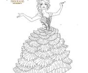 Coloriage Casse Noisette et les Quatre Royaumes