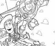 Coloriage Film d'animation Toy Story de Walt Disney
