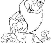 Coloriage et dessins gratuit Gnome de Walt Disney à imprimer