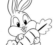 Coloriage Lapin de Walt Disney pour Paques