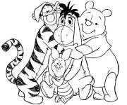 Coloriage Les animaux adorables de Walt Disney