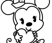 Coloriage Minnie Mouse de Walt Disney