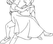Coloriage Peter Pan et Wendy de Walt Disney