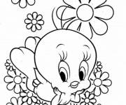Coloriage Poussin mignon de Walt Disney