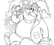 Coloriage Roquefort de dessin anim&eacute;