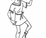 Coloriage Dario en chantant