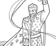 Coloriage Le roi Magnifico et son grimoire