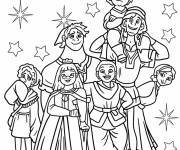 Coloriage Personnages du film d'animation Wish