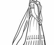 Coloriage Queen Amaya facile