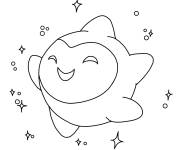 Coloriage Star joyeuse