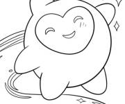 Coloriage et dessins gratuit Star mignonne du film Wish à imprimer