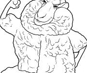 Coloriage Ed Shearin de Zootopie 2