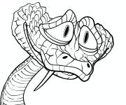 Coloriage Gary De Snake de nouveau film Zootopia 2