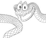 Coloriage Personnage Gary De Snake du film de Disney de 2025