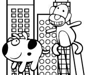 Coloriage et dessins gratuit Parade de l'action de gr&acirc;ce à imprimer