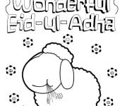 Coloriage F&ecirc;te un merveilleux A&iuml;d Adha