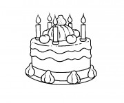 Coloriage Joyeux Anniversaire en ligne