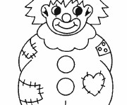 Coloriage et dessins gratuit Clowns maternelle à imprimer