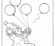 Coloriage Clowns pour enfant