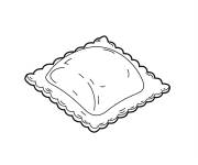 Coloriage et dessins gratuit Art de Ravioli à imprimer