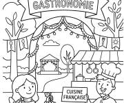 Coloriage Gastronomie pour enfants