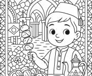 Coloriage Grand Bazar de Turquie