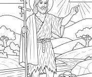 Coloriage F&ecirc;te de la Saint-Jean pour ce1