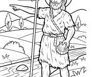 Coloriage Histoire de la F&ecirc;te de la Saint-Jean