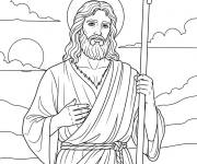 Coloriage Saint Jean Baptiste cp
