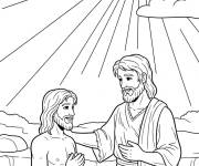 Coloriage Saint Jean Baptiste en ligne