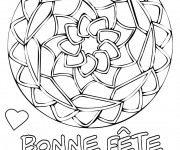 Coloriage et dessins gratuit Fête des Mères maternelle à imprimer