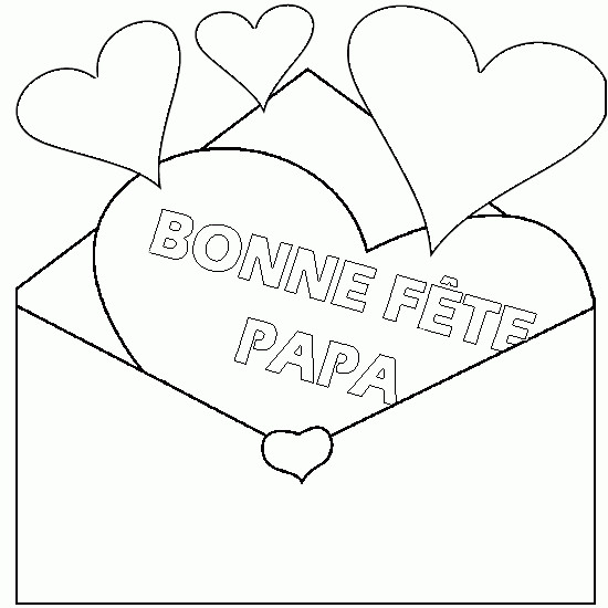 Coloriage En Ligne Fête Des Pères Dessin Gratuit à Imprimer