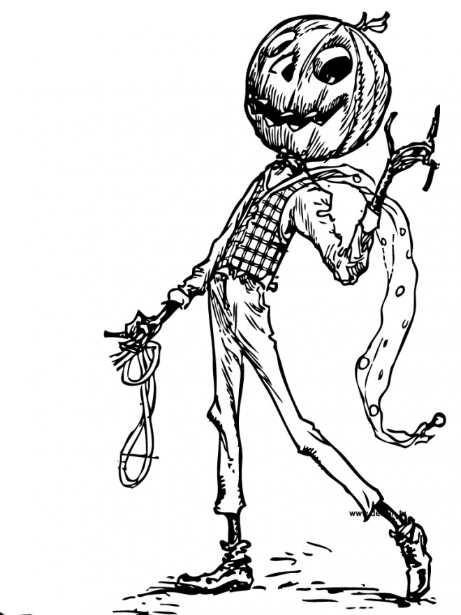 19 Inspirant Coloriage Halloween Citrouille Qui Fait Peur
