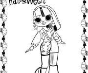 Coloriage Halloween Diva