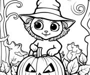 Coloriage Halloween en ligne cp