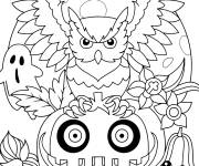 Coloriage Halloween gratuit imprimable