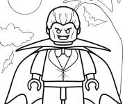 Coloriage Lego Vampire Halloween