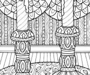 Coloriage Bougies de Hanoukka cmp